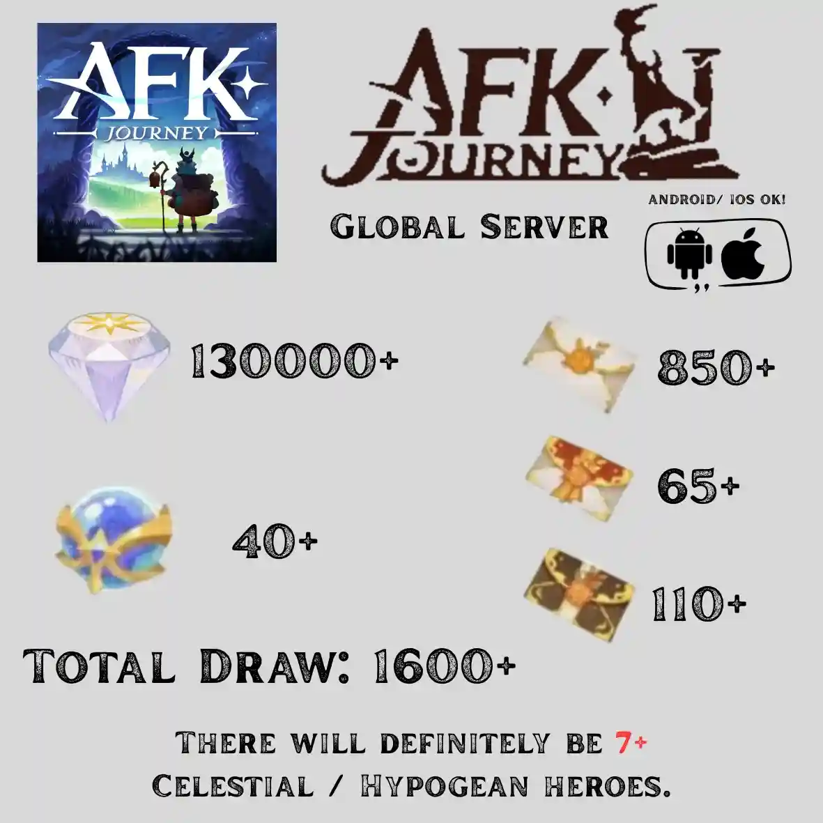 Total Draw 1600+